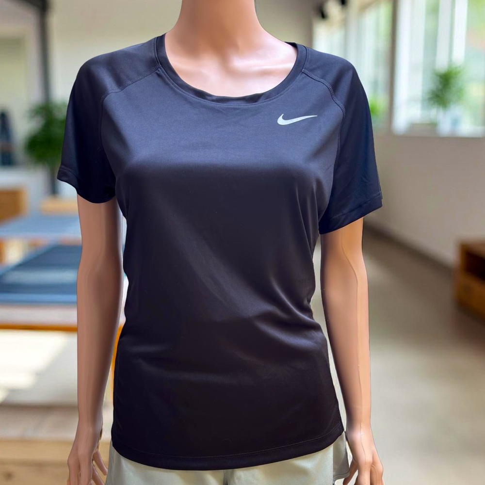 Nike Dri-Fit Black Running T-Shirt XL NWT